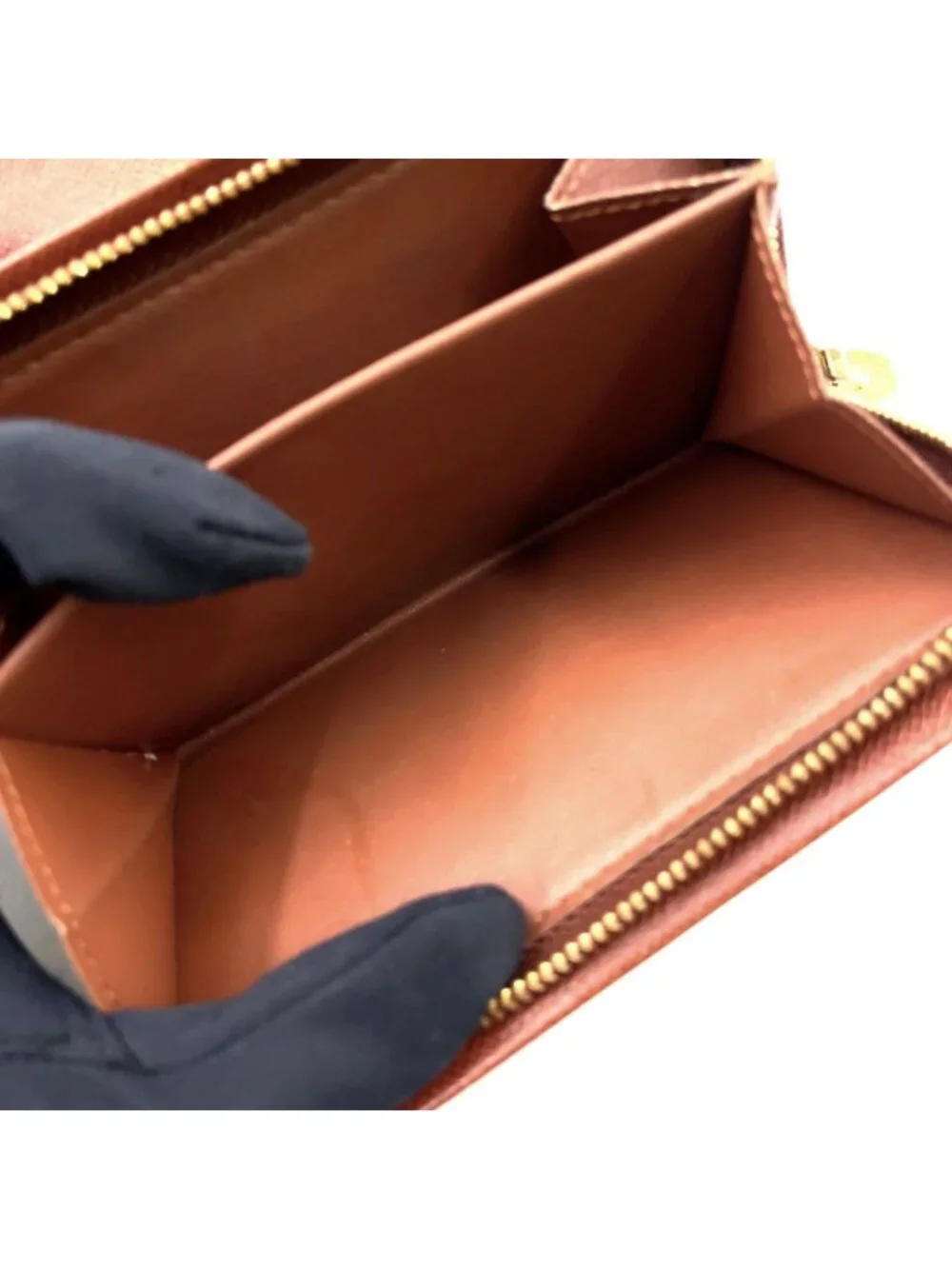 Louis Vuitton Porte-Monnaie Viet Tresor Monogram Leather Brown Bifold Wallet